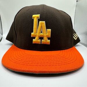 New Era Los Angeles Dodgers The Elements Brown 2-Tone Edition 59Fifty Fitted 7.5